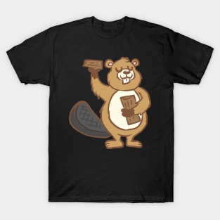 Beaver forest rodents for children animal welfare animal hunters T-Shirt